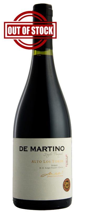 De Martino Single Vineyard 'Alto Los Toros' Syrah De Martino Single Vineyard 'Alto Los Toros' Syrah