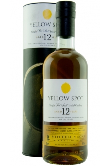 70cl Bottle, Yellow Spot 12 Year Old Single Pot Still Irish Whiskey Yellow Spot 12 Year Old Single Pot Still Irish Whiskey, 46% ABV