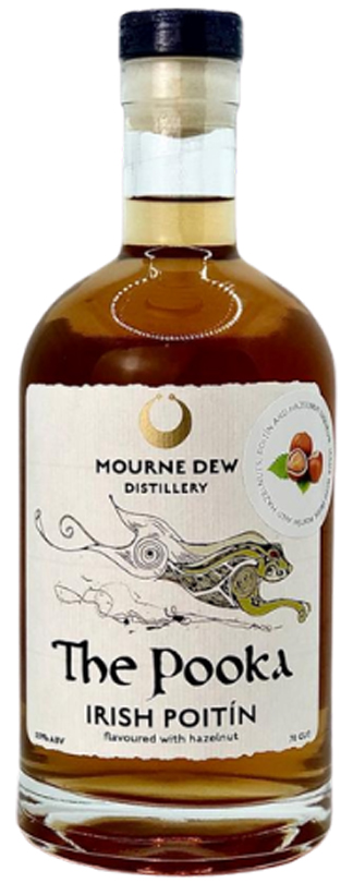 Mourne Dew The Pooka Hazelnut Irish Poitin