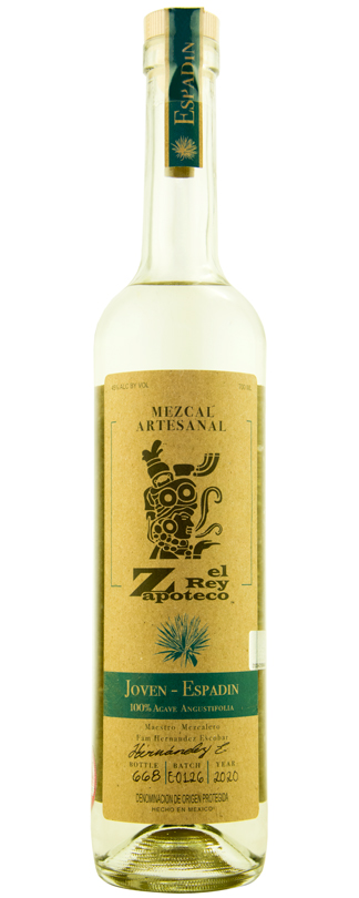 Mezcal El Rey Zapoteco Espadin Joven