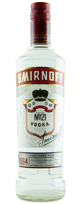 Smirnoff No.21 Red Label Classic Vodka Smirnoff No.21 Red Label Classic Vodka