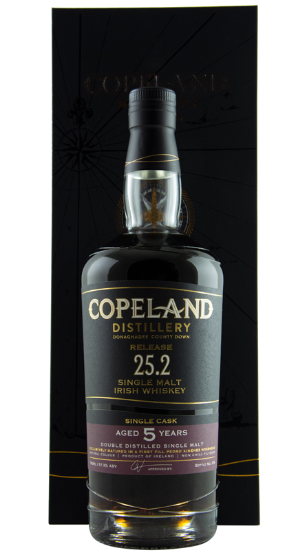 Copeland 5 Year Old 25.2 Single Cask Single Malt Irish Whiskey Copeland 5 Year Old 25.2 Single Cask Single Malt Irish Whiskey