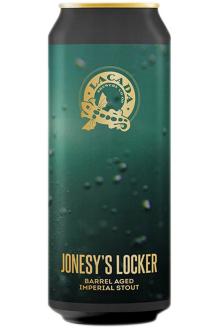 Review the Jonesy's Locker Barrel Aged Imperial Stout Can, from Lacada Brewery Co-Operative