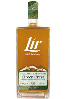 Review the Lir Green Crest Virgin American Oak Finish Irish Whiskey, from Glens of Antrim Distillery