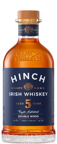 Hinch 5 Year Old Double Wood Irish Whiskey, 43% ABV
